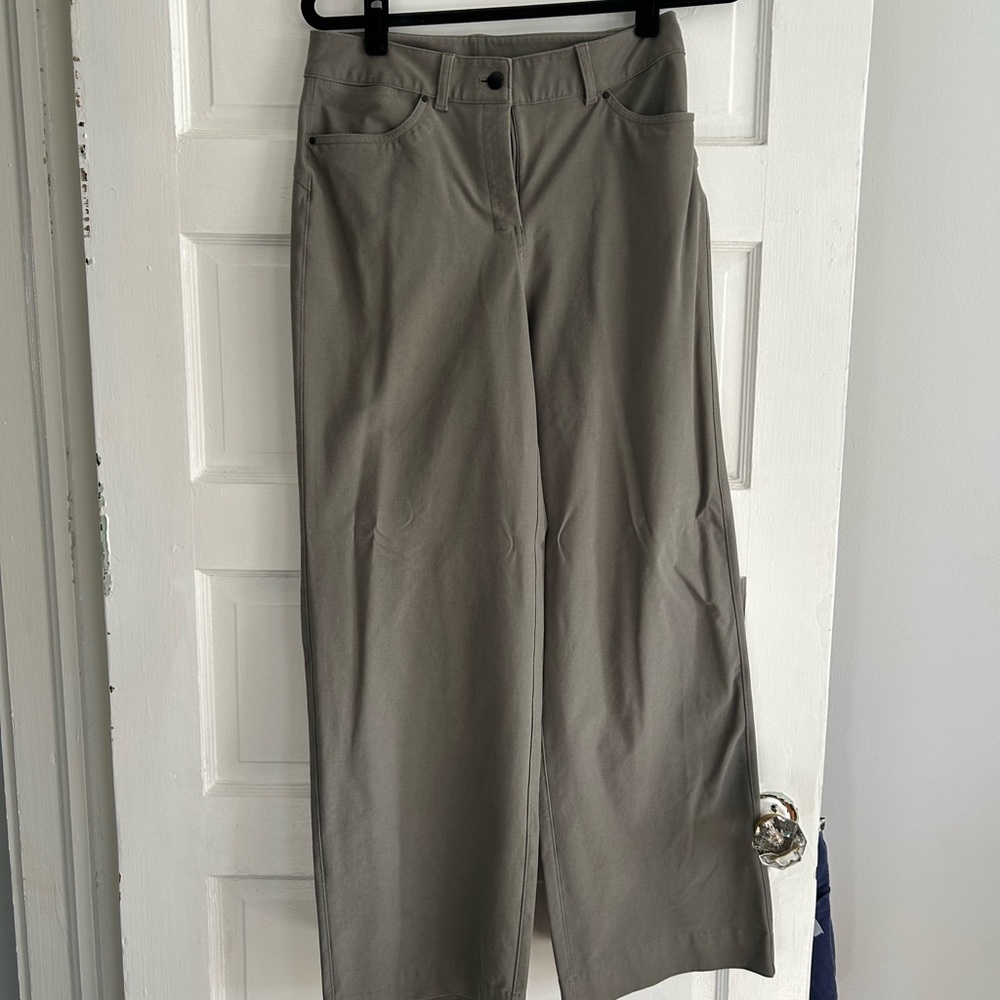 Lululemon City Sleek Wide Leg Green